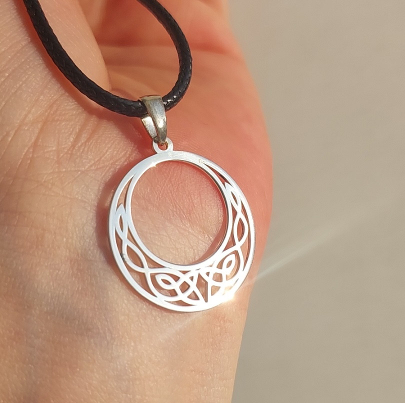 Срібний кулон Лунниця, фото 1