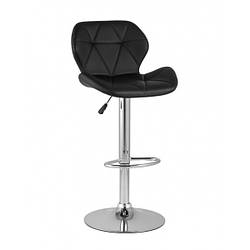 Хокер Старлайн для візажиста Чорний барний табурет з регулюванням висоти та поворотом на 360°