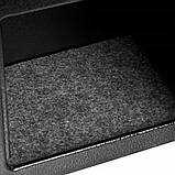 Сейф меблевий маленький для грошей документів цінностей на ключі Сталевий домашній міні-сейф для дому та офісу, фото 7