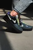 Nike Air Force 1 'Vandalized Iridescent' Green Black