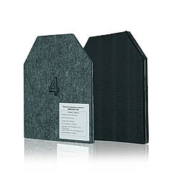 Комплект бронеплит (2 шт) 4-й клас захисту MARS 600 6мм, по 3.5 кг