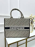 Dior шоппер текстиль пісочний Є