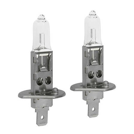 ОРИГІНАЛ! Галогенні лампи OSRAM 64150NBS Night Breaker Silver +100% H1 55W (комплект 2шт), фото 2