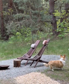 Шезлонг — крісло дерев'яний