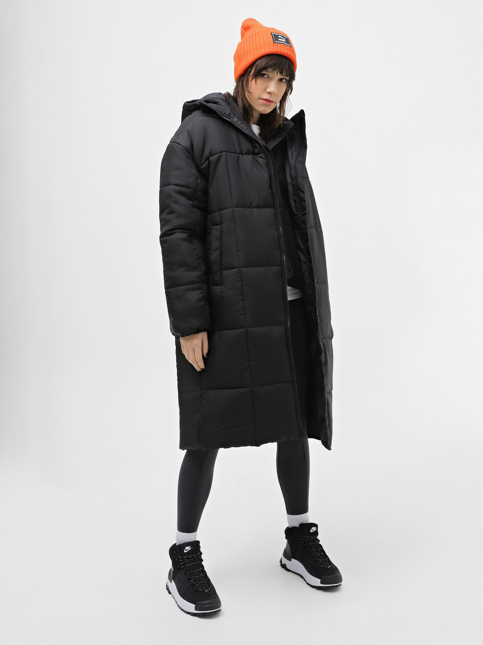 Куртка жіноча Nike Sportswear Therma-Fit Classic (FB7675-010) S Чорний