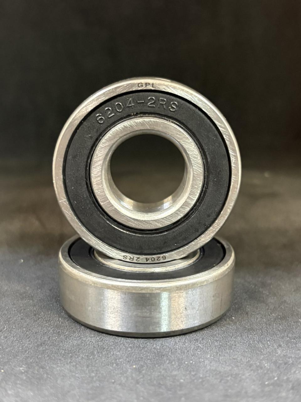 Підшипник 6204 2RS, 180204 (20*47*14) WBW Original, фото 1
