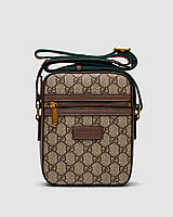 🦁 Gucci Small 'Ophidia' Shoulder Bag Brown 16 x 19.5 х 6.5 см