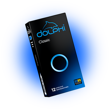 Презервативи Dolphi Classic класичні, 12 штук
