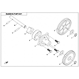 Шестерня маслонасоса для CFMOTO CFORCE 800 HO (X8 H.O.) EPS, фото 2