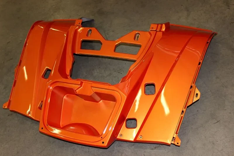 Облицювання задня (оранж) CFMOTO Х8 (до 2018 р.), фото 1