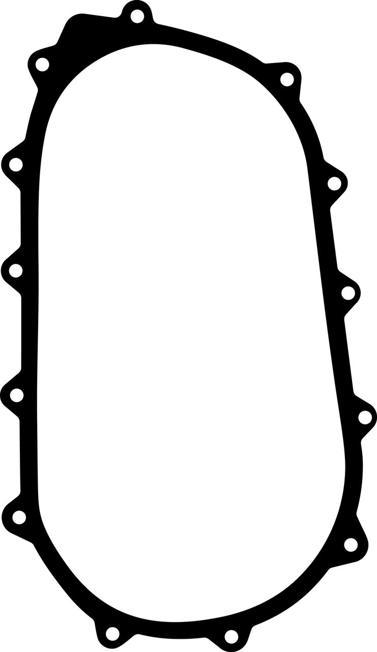 Прокладка кришки варіатора Bombardier Clutch Cover Gasket for Can-Am 420430120, фото 1