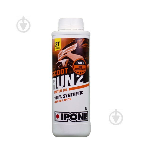 Моторна олія Ipone Scoot Run 2T 1л, фото 1