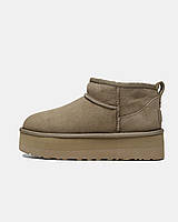 UGG Ultra Mini Platform Light Grey 37