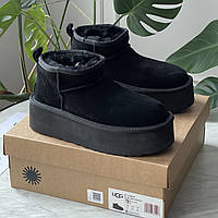 UGG Ultra Mini Platform Black 38 нюанс