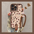 Vintage Case – протиударний чохол з тримачем на руку та ніжним осіннім дизайном 🍂📱, фото 3