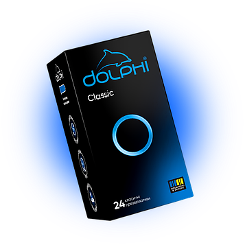 Презервативи Dolphi Classic класичні, 24 штуки