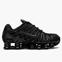 Nike Shox TL Black AR3566-002 (сіре лого) 45
