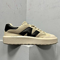 NB CT302 Beige Black Logo