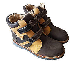 Ортопедичні черевики із супінатором Foot Care FC-115 розмір 21 коричневі