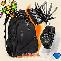 Модный мужской городской рюкзак черный качественный прочный рюкзак для города стильный универсальный мужской рюкзак легкий