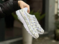 Nike P-6000 White Grey 38