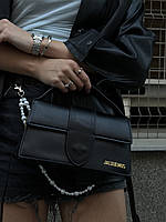 Jacquemus Le Bambino Black [оригінальна коробка, лого на фурнітурі] 22.5 х 12 х 7