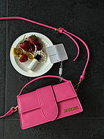Jacquemus Le Bambino Handbag With Adjustable Crossbody Pink 20x10x6.5