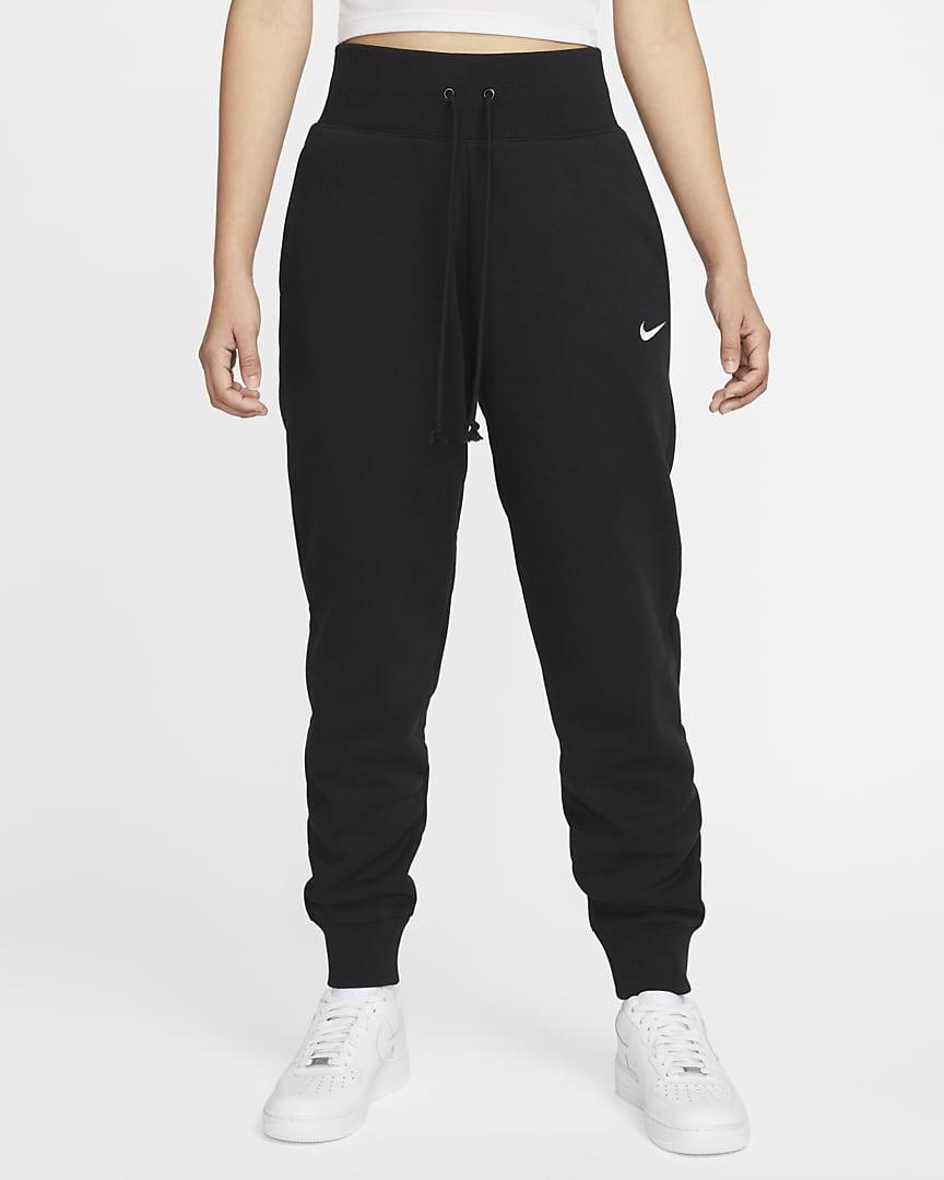 Штани жіночі Nike Sportswear Phoenix Fleece (DQ5688-010) S Чорний