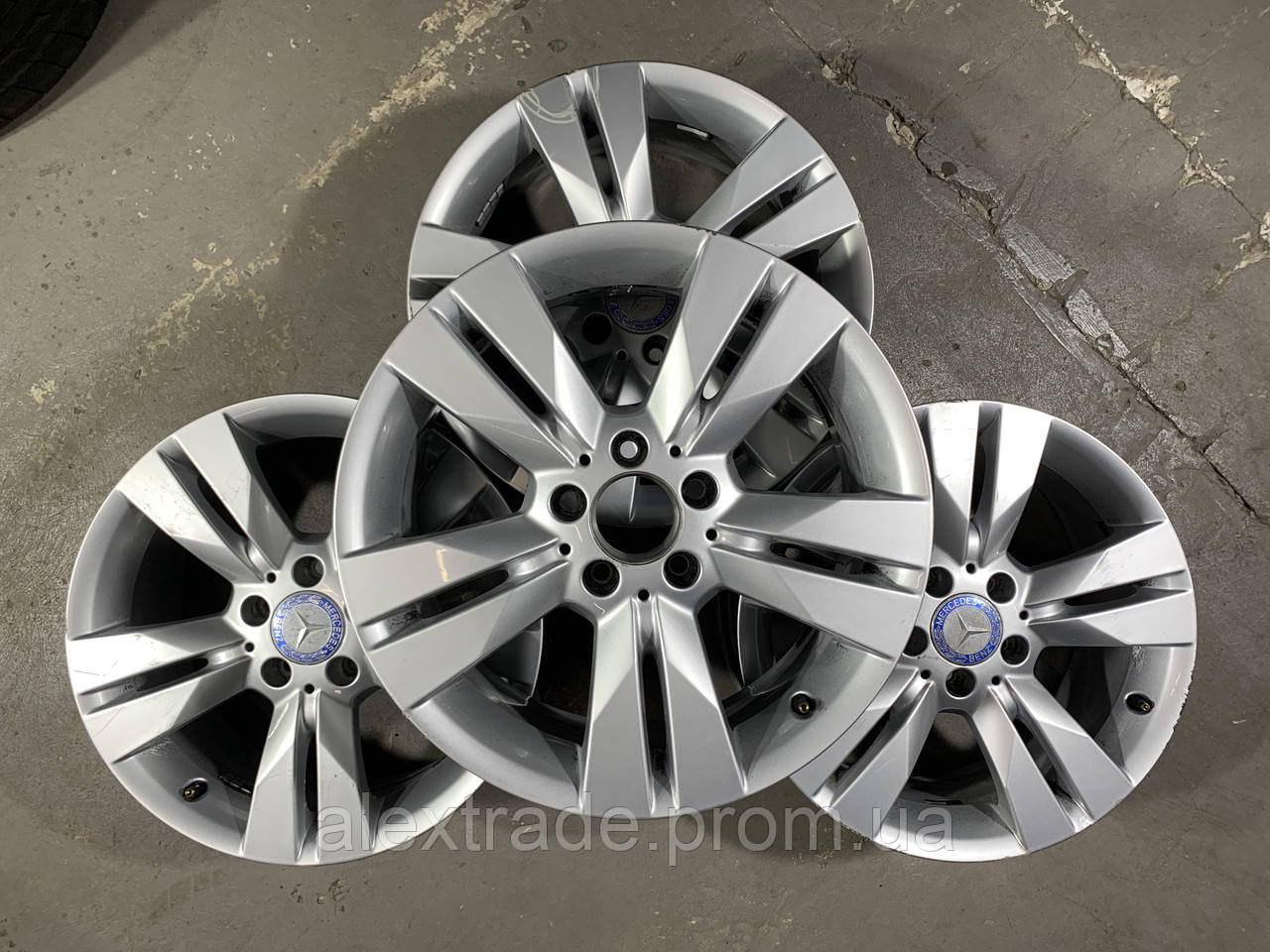 4 шт. легкосплавні диски R17 5x112 Ronal Mercedes-Benz, Volkswagen, Audi,, фото 1