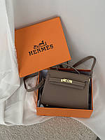 Сумка Hermes Kelly бежевий Є