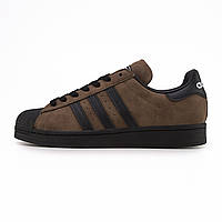 Adidas Superstar Brown Black