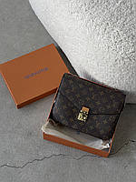 Сумка Louis Vuitton Pochette Metis Medium size коричневий+беж. Є