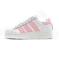 Adidas Superstar Platform White Pink
