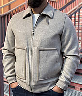 Бежева вовняна куртка Tom Ford