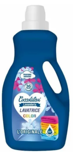 Гель для прання кольорових речей Coccolatevi Color, 36 прань, 1.8 л, фото 1