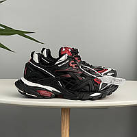 Balenciaga Track 2 Sneaker Black Red 44