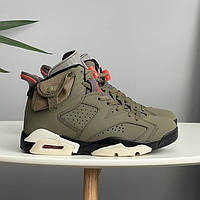 Nike Air Jordan 6 x Travis Scott Retro Olive CN1084-200