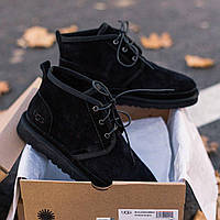 UGG Neumel Black Suede