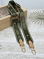 Ремінь LOUIS VUITTON  зелений Є