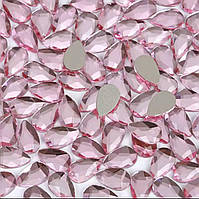 Стрази у формі краплі Lt. Rose Розмір 5х8мм. 1шт.