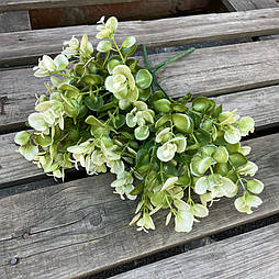 Штучні квіти Букет самшит пластик 34 см