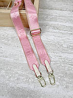 Ремінь LOUIS VUITTON  рожевий+світлий беж. Є