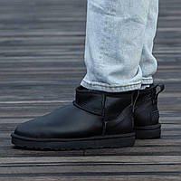 UGG Ultra Mini Black Leather