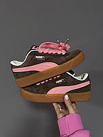 PUMA | SUEDE XL BROWN / PINK premium (6)