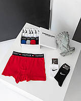 Комплект 4 штуки білизни + 6 пар високих шкарпеток з коробкою S