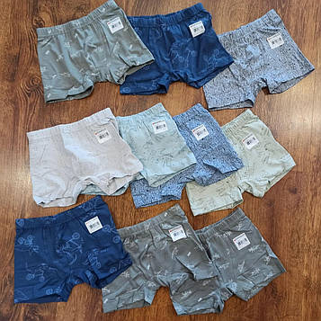 Труси дитячі, боксери "DONELLA" 10-11 років Туреччина / 10 штук Асорті