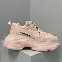 Balenciaga Triple S ‘Pink’ з лого на підошві