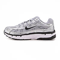 Nike P6000 White Silver 36
