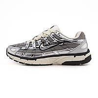 Nike P6000 White Silver Black 36