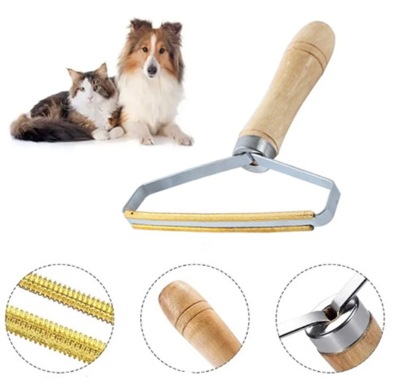 Набір скребків для ручного очищення катишків і шерсті тварин 3 шт, фото 1